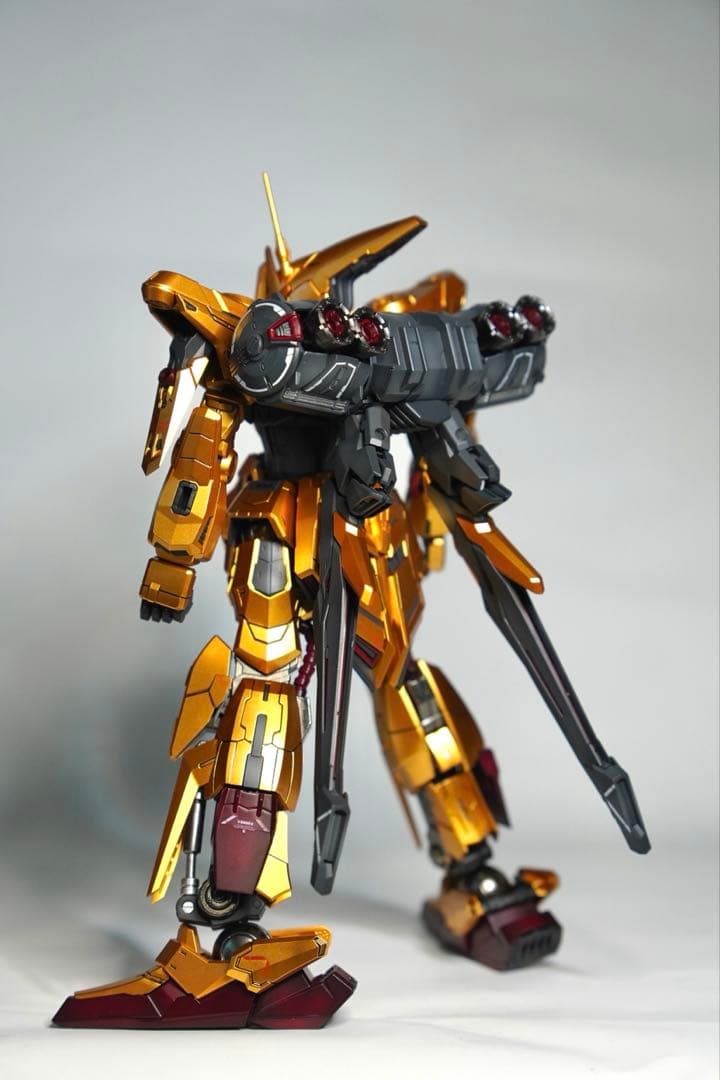 フルアーマー百式改　1/100 塗装完成品　LEDユニット付