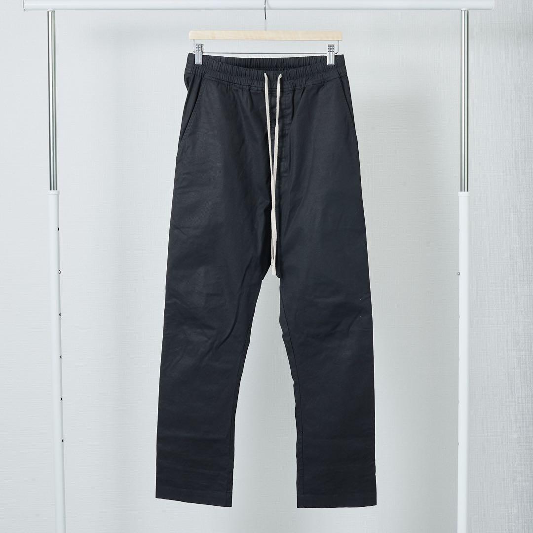 Rick Owens ドローストリングロングパンツ TE素材 46 pods
