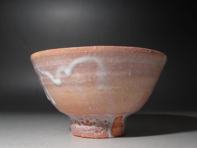 ★十代　三輪休雪　休和　井戸写茶碗　裏千家十五代鵬雲斎花押★x335