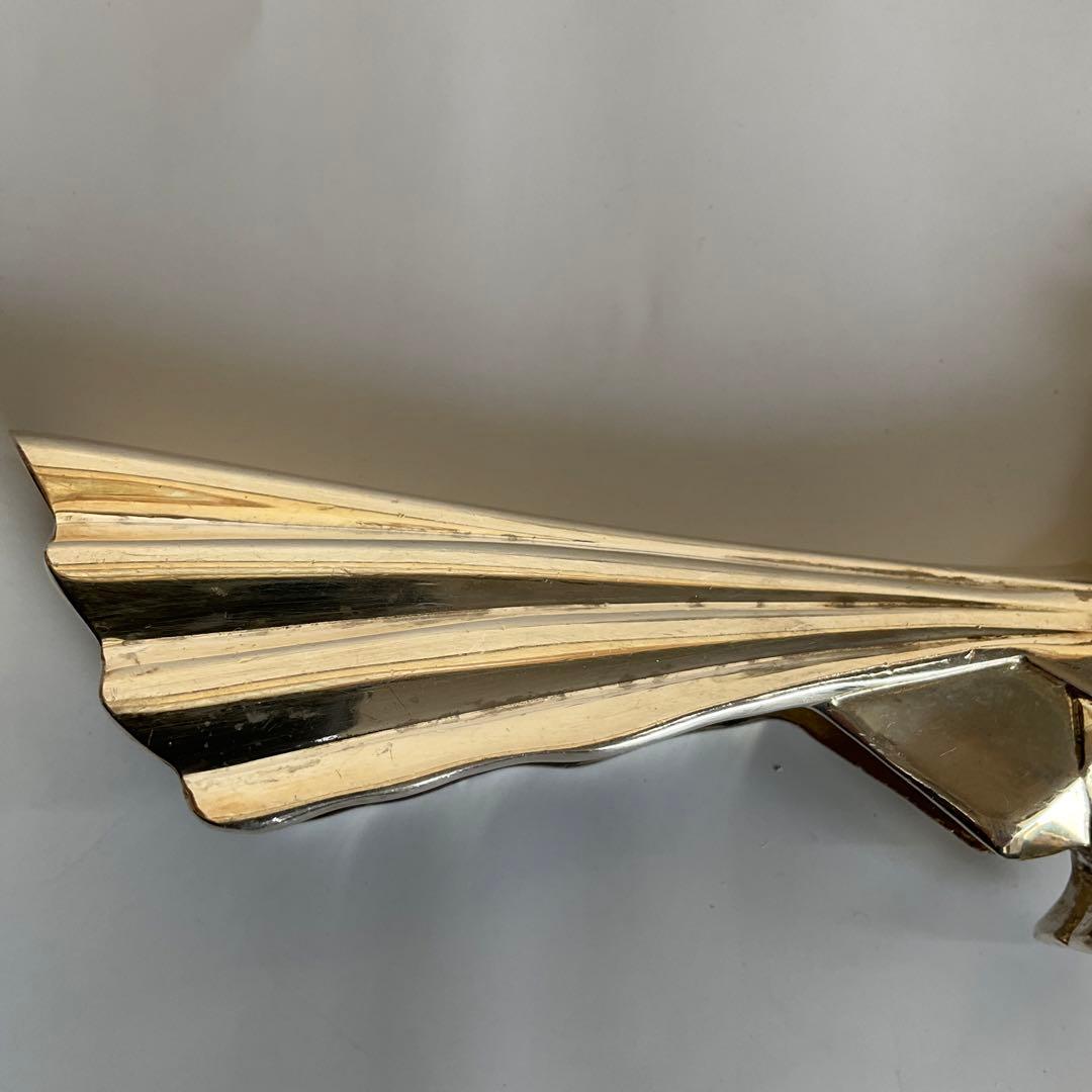 フランス　クリストファーパリ製　純銀製ナイフ、フォーク置き