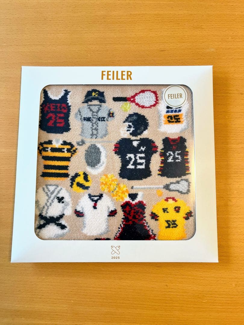 【非売品】慶應大学 FEILERコラボ タオルハンカチ 2025