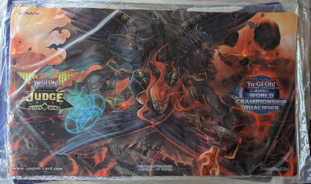 遊戯王 公式 JUDGE 2019 彼岸の黒天使ケルビーニ プレイマット EU版