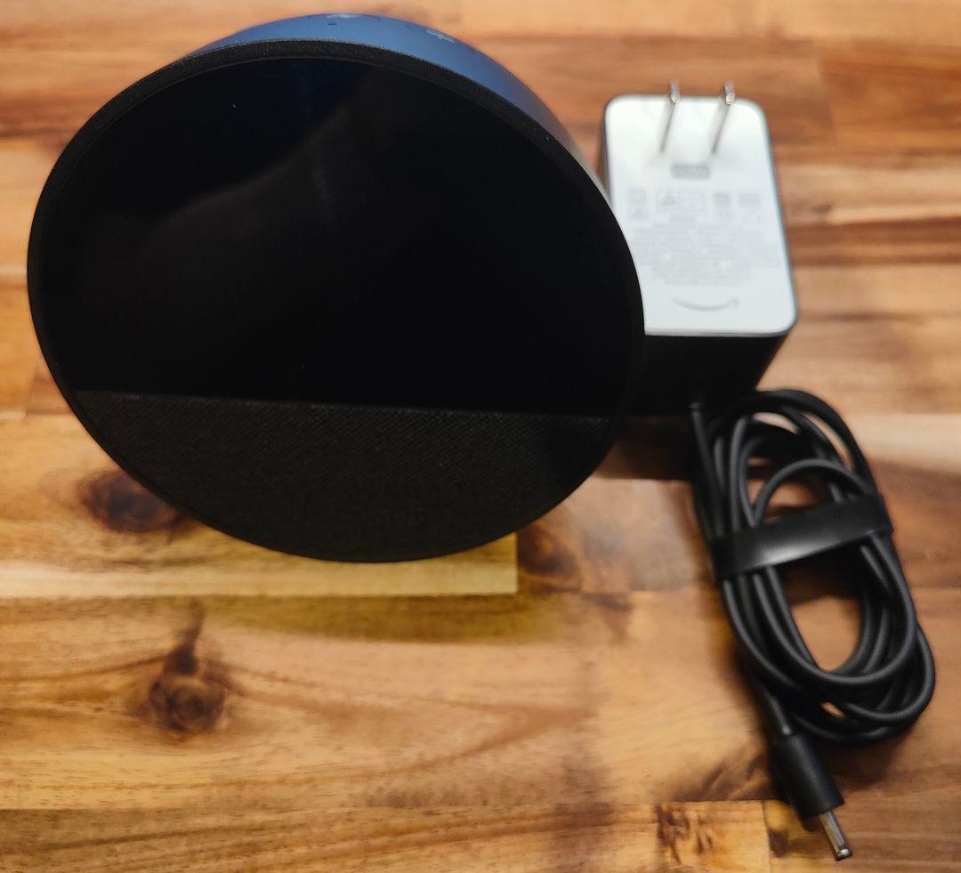 Echo Spot (2024年発売) ブラック スマートプラグ セット