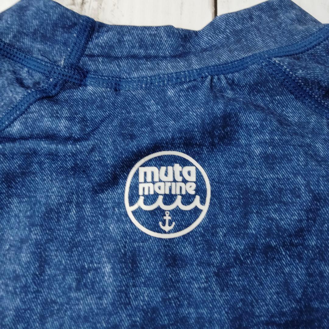 muta marine【美品】ラッシュガード　セットアップ　デニム柄　ゴルフも◎