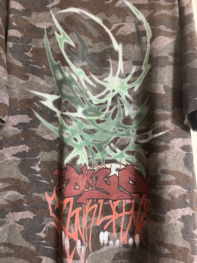 トップス 25AW sankuanz BUMPY GRAFFITI TEE GR8