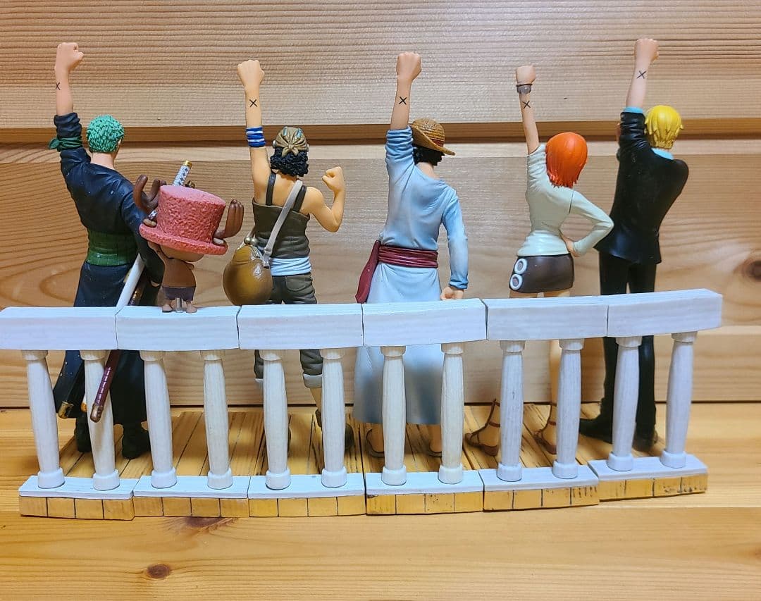 ワンピース　ドラマチック　ショーケース　コンプリート　ルフィ　ナミ　ゾロ　サンジ