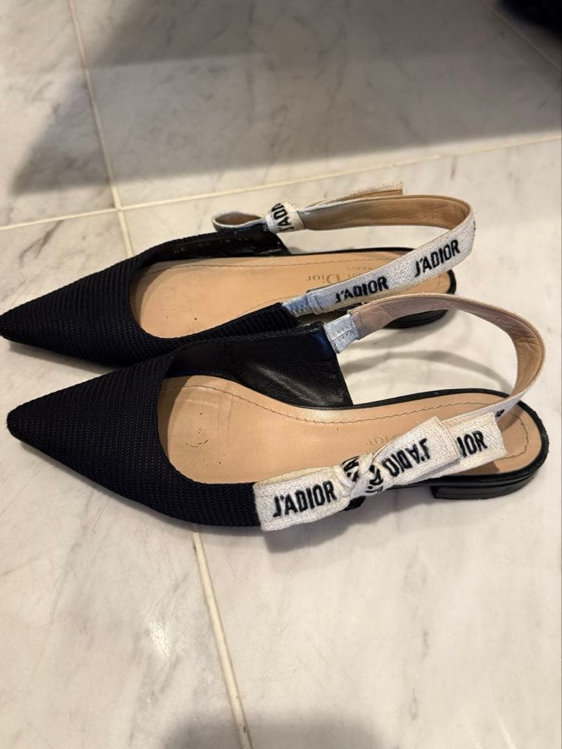 ディオール　スリングバック　35サイズ