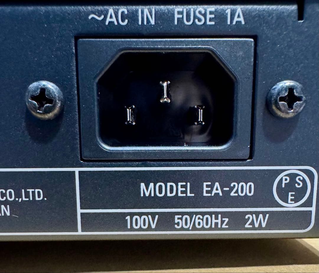 【極美品】Phasemation EA-200 フォノアンプ 元箱・付属品完備