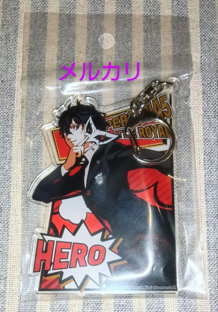 ペルソナ5 ザ・ロイヤル マルイパレス アクリルキーホルダー 主人公 P5R