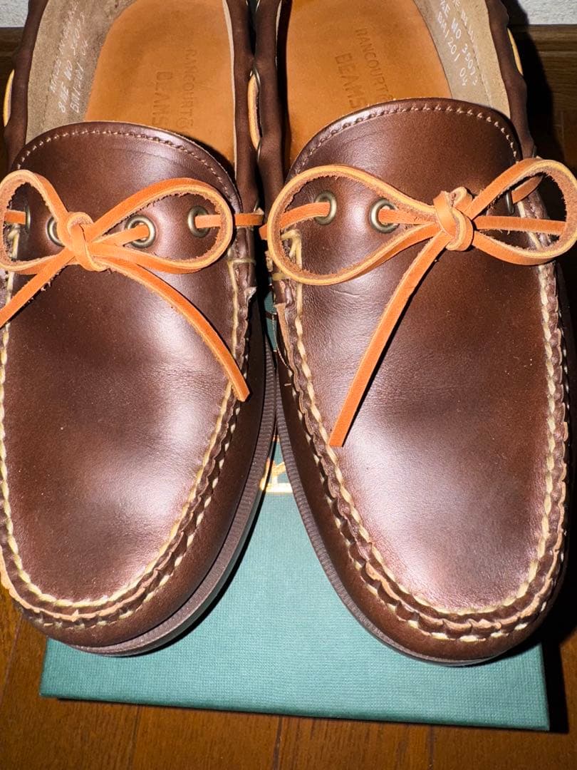 靴 RANCOURT&Co./Gilman Camp Moc Chromexcel