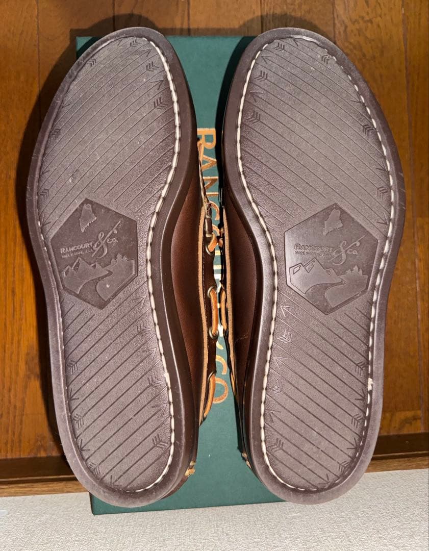 靴 RANCOURT&Co./Gilman Camp Moc Chromexcel