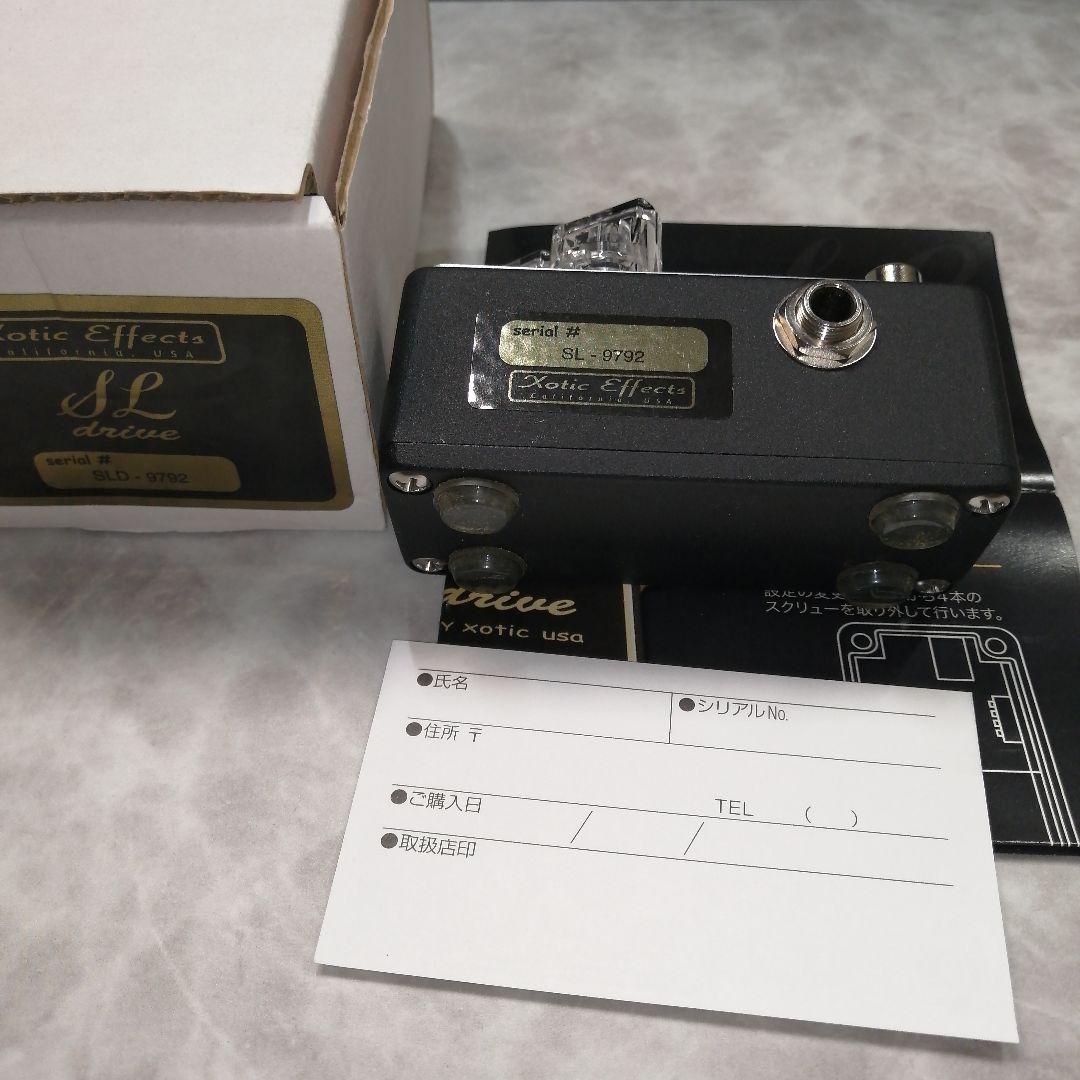 美品 Xotic SL Drive オーバードライブ エフェクター