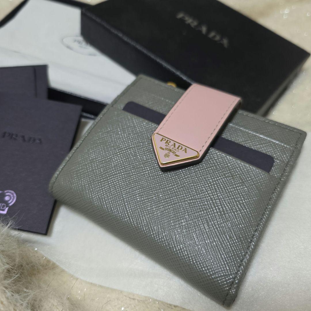 PRADA お財布 美品 ミニバッグに 確実正規品 プラダ サフィアーノ