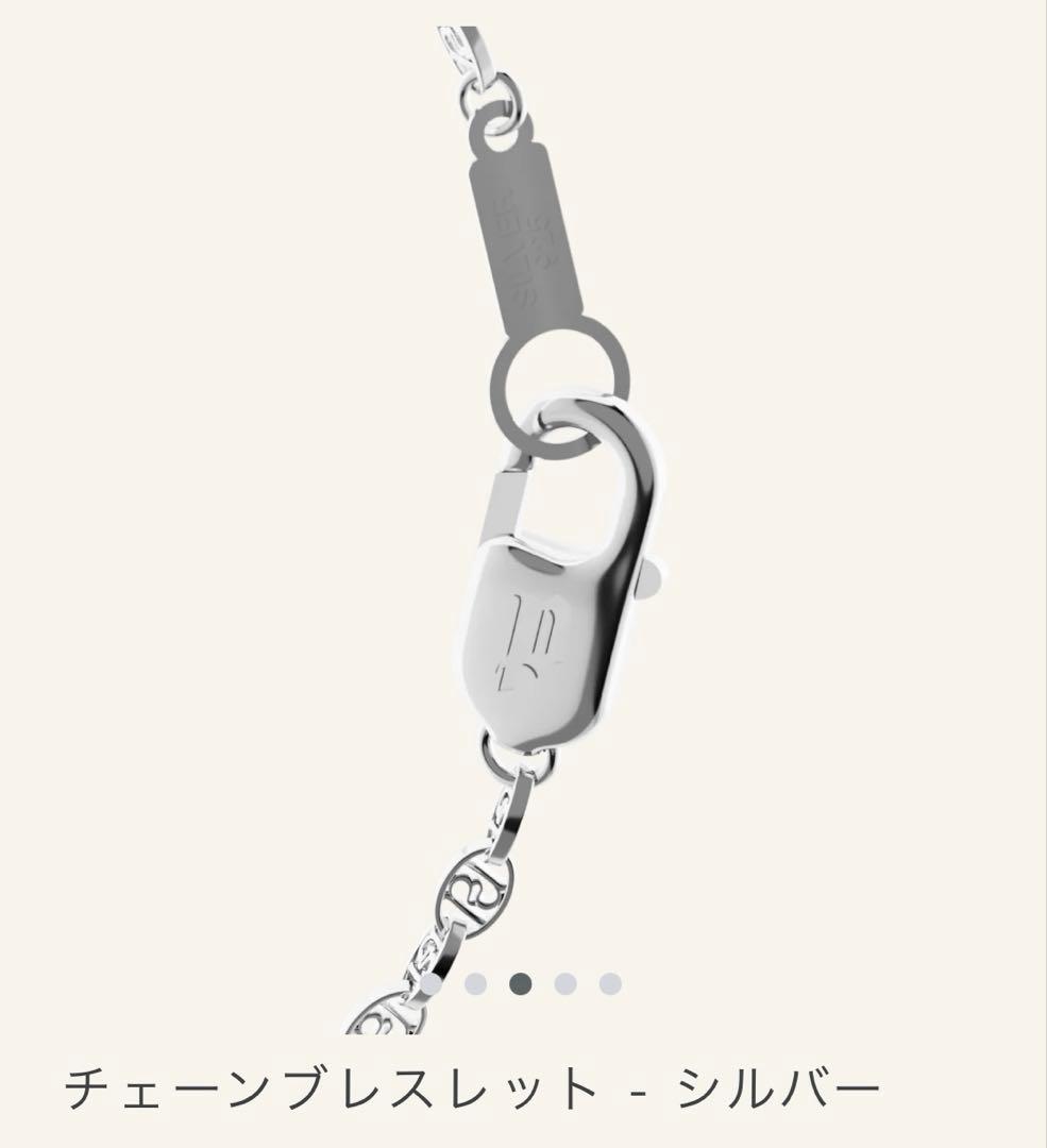 アクセサリー pointless journey CHAIN BRACELET SILVER