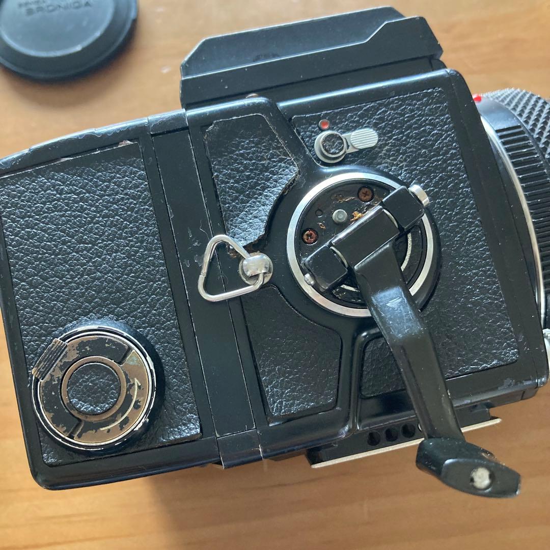 ZENZA BRONICA ETRS 50、75mm 中判フィルムカメラ 難あり