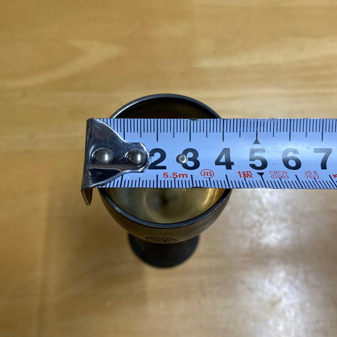 銀杯 菊花紋章 2客 229g