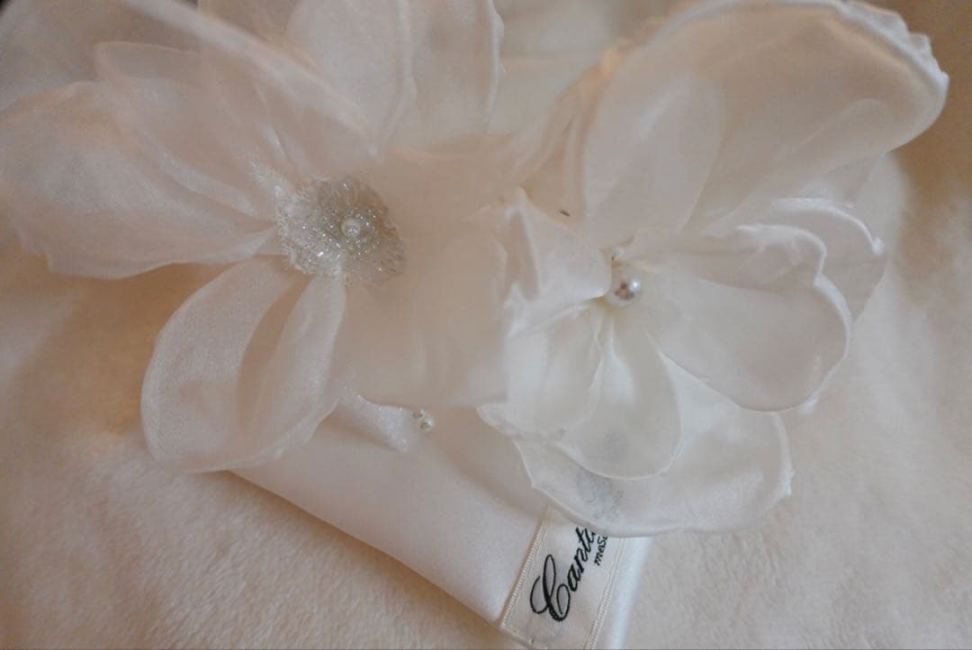 カンタベッラ　ヘッドフラワー　シルク100%