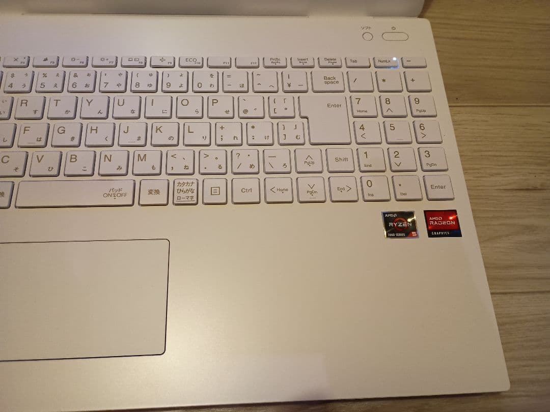 NEC LAVIE ホワイト ノートPCpc-N1550GAW-HE