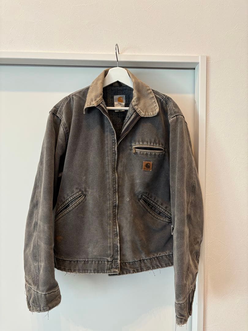 A*i様 【希少】CarharttデトロイトジャケットJ97PTLフェードグレー