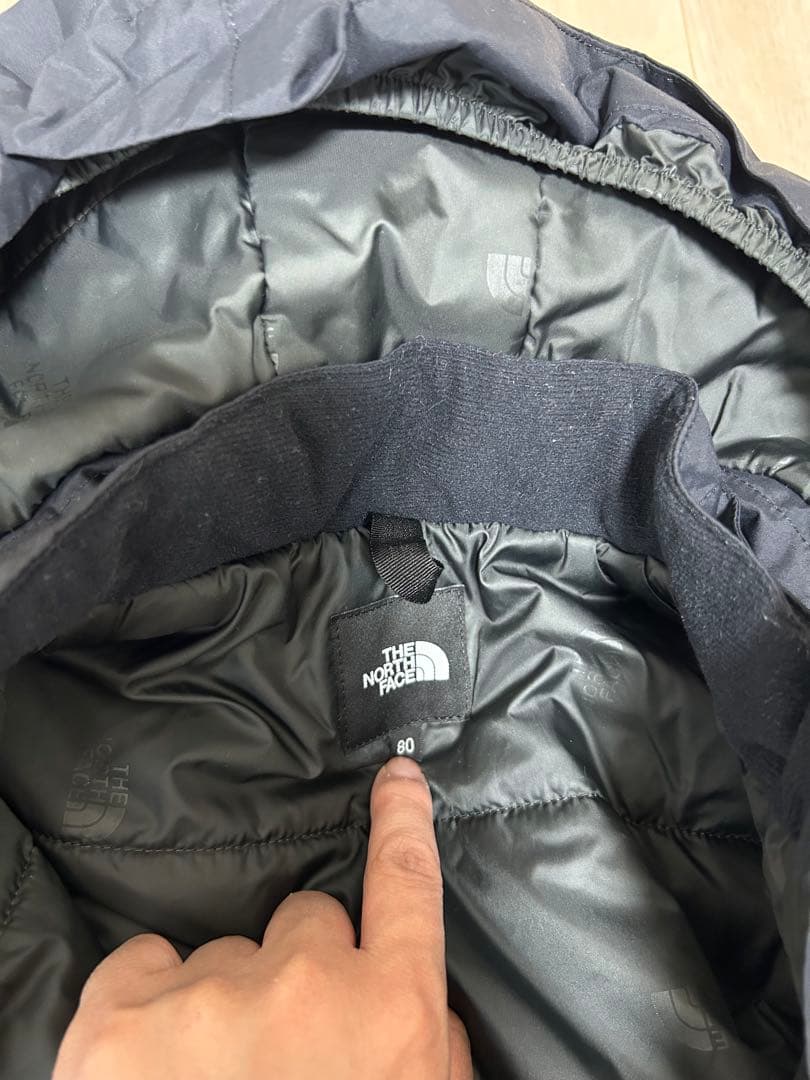 THE NORTH FACE フード付きジャンプスーツ 80