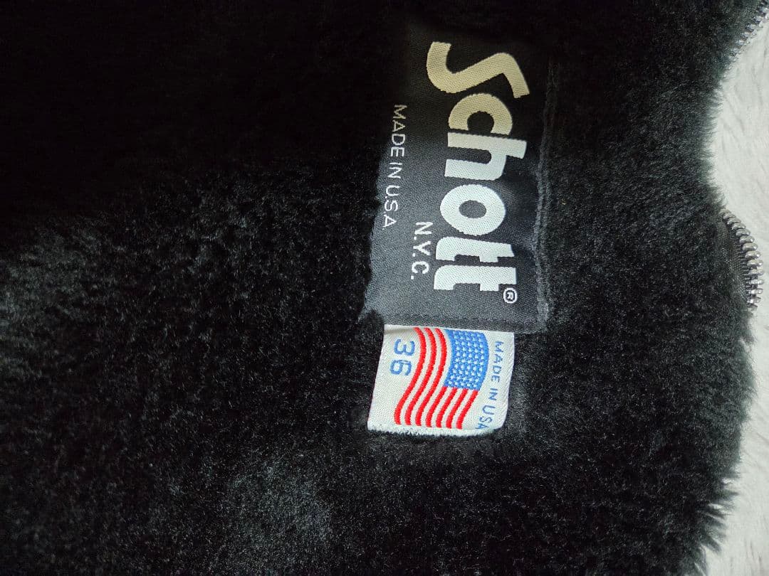 schott 641 シングルライダースジャケット36