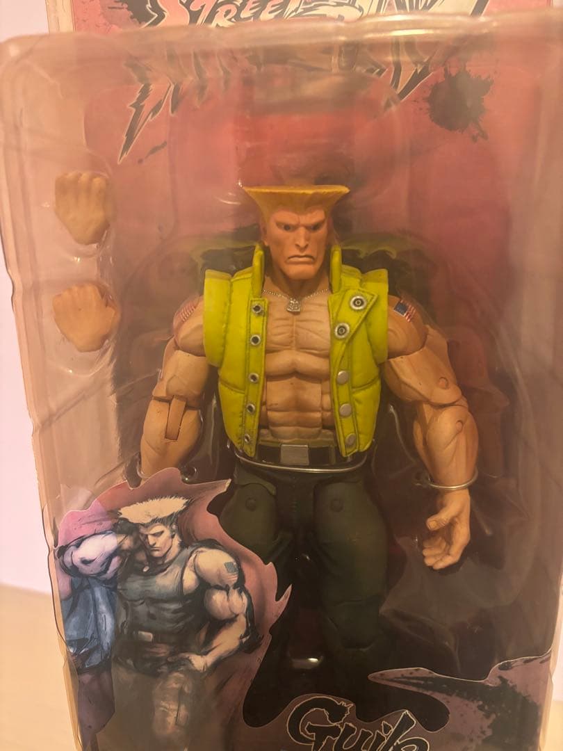 ストリートファイターⅣ ガイル ナッシュコスチューム フィギュア 限定 ネカ