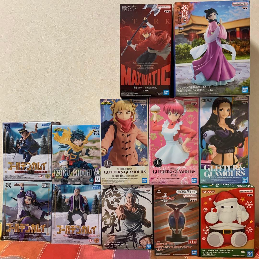 新作フィギュアなど12体　ぬいぐるみ2体　まとめ売り