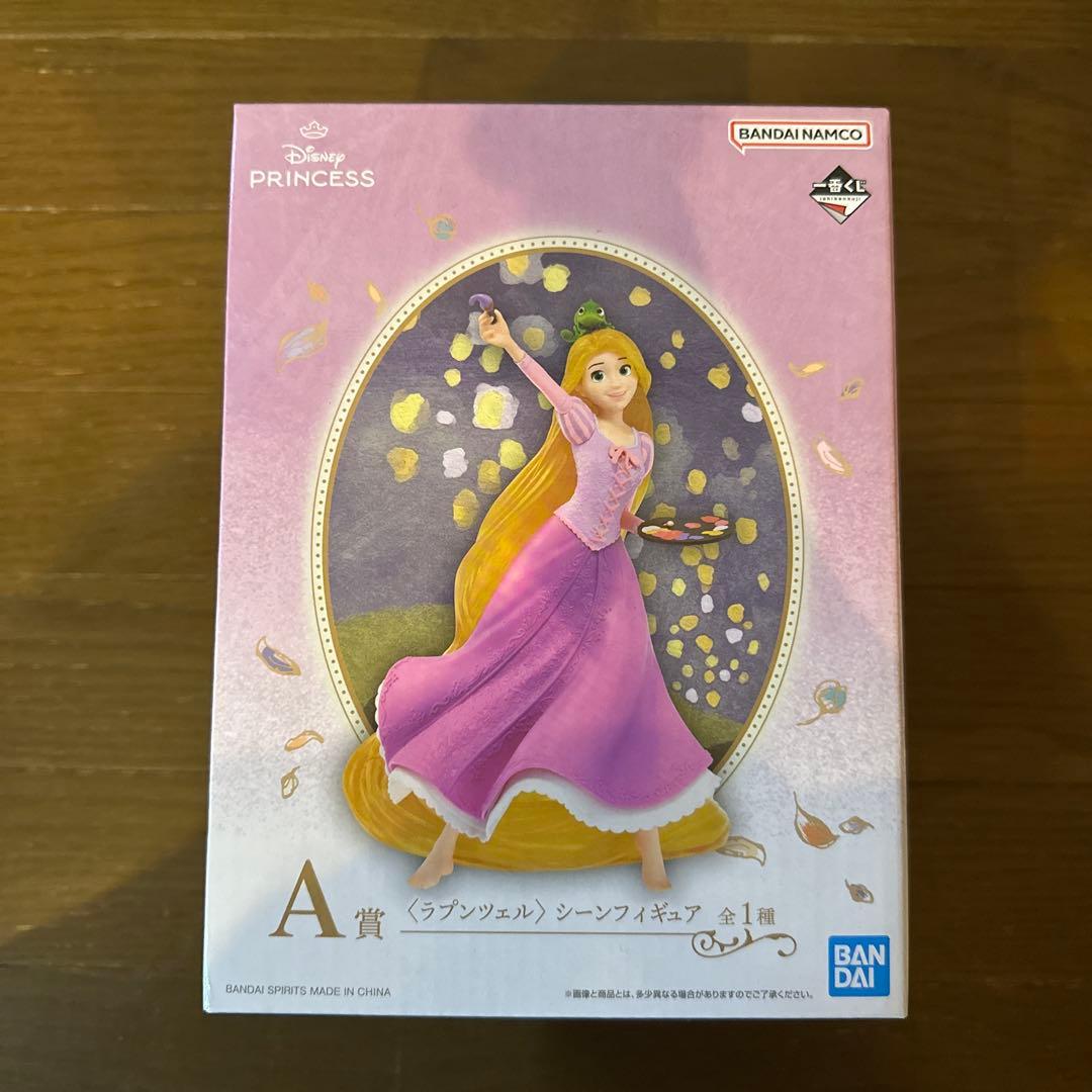 新品 一番くじ 魔法の花 ディズニープリンセス　ラストワン ラプンツェル セット
