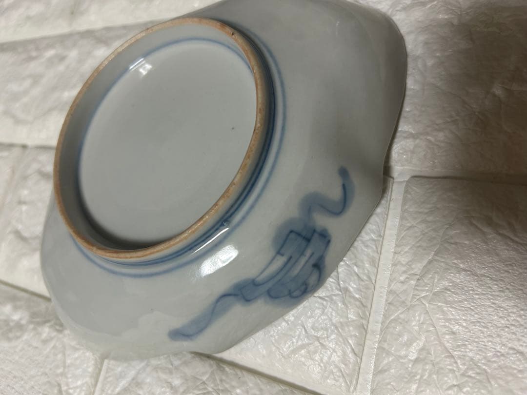 蔵出し　古伊万里　成果年製　なます皿　舟形さしみ皿　江戸時代