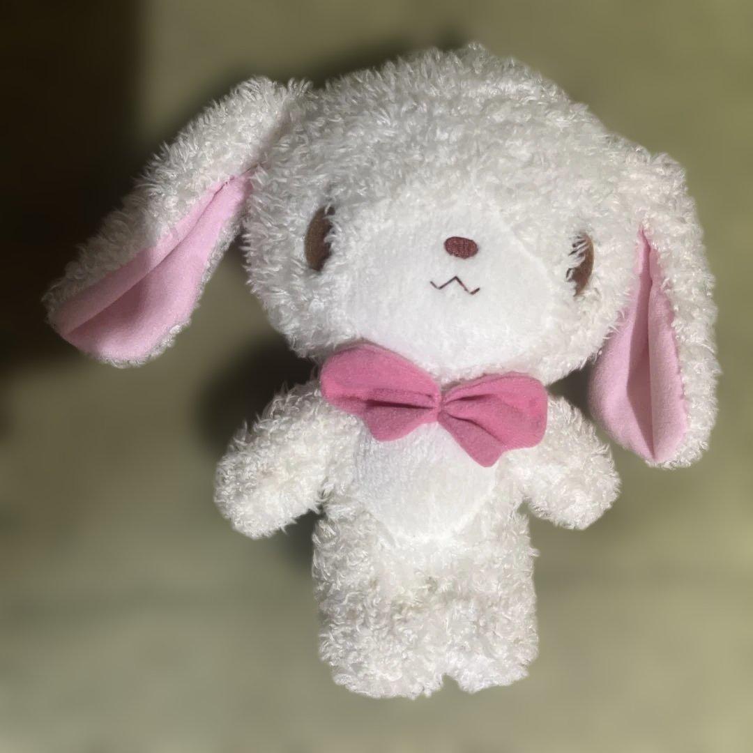 シュガーバニーズ　ぬいぐるみ　S　しろうさ　当時物