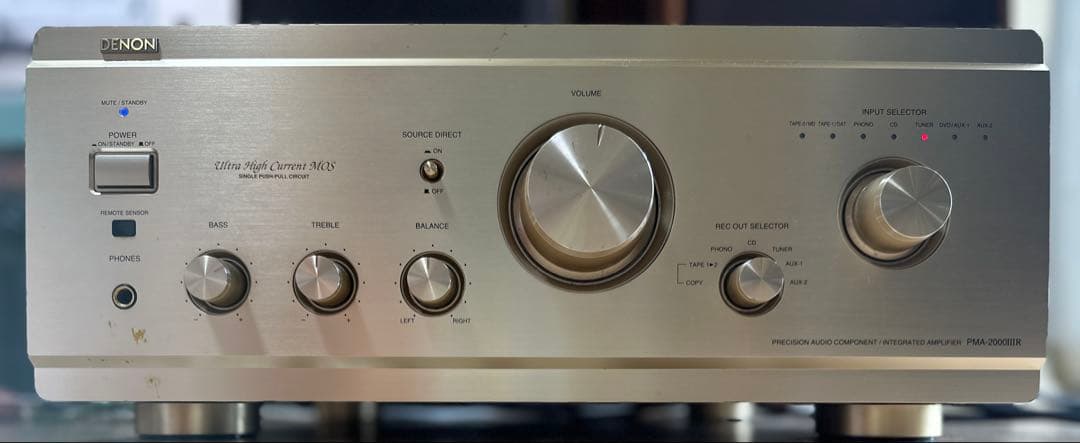 DENON PMA-2000iiiR プリメインアンプ シルバー