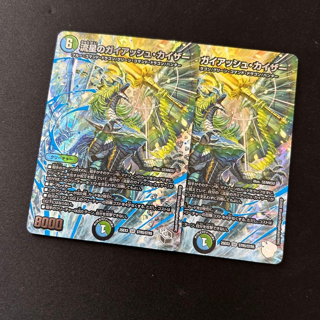 デュエルマスターズ 流星のガイアッシュカイザー 超銀トレジャー 2枚