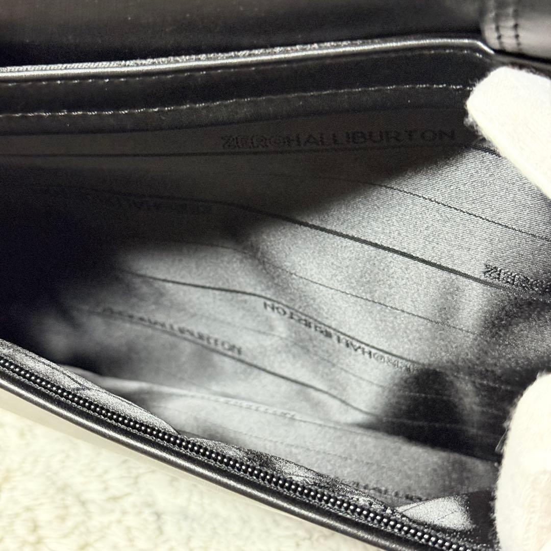 未使用✨ゼロハリバートン　レザー　ビジネスバッグ　ブラック　大容量　2way