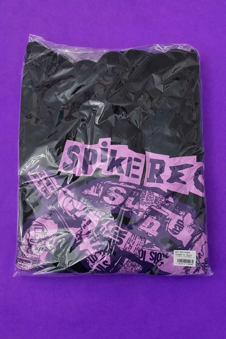 SPIKE RECORDINGS パーカー　パープル