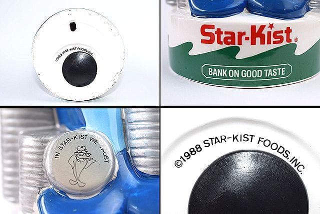 1980’s チャーリー ザ ツナ ビンテージ 貯金箱 TOY アドバタイジング