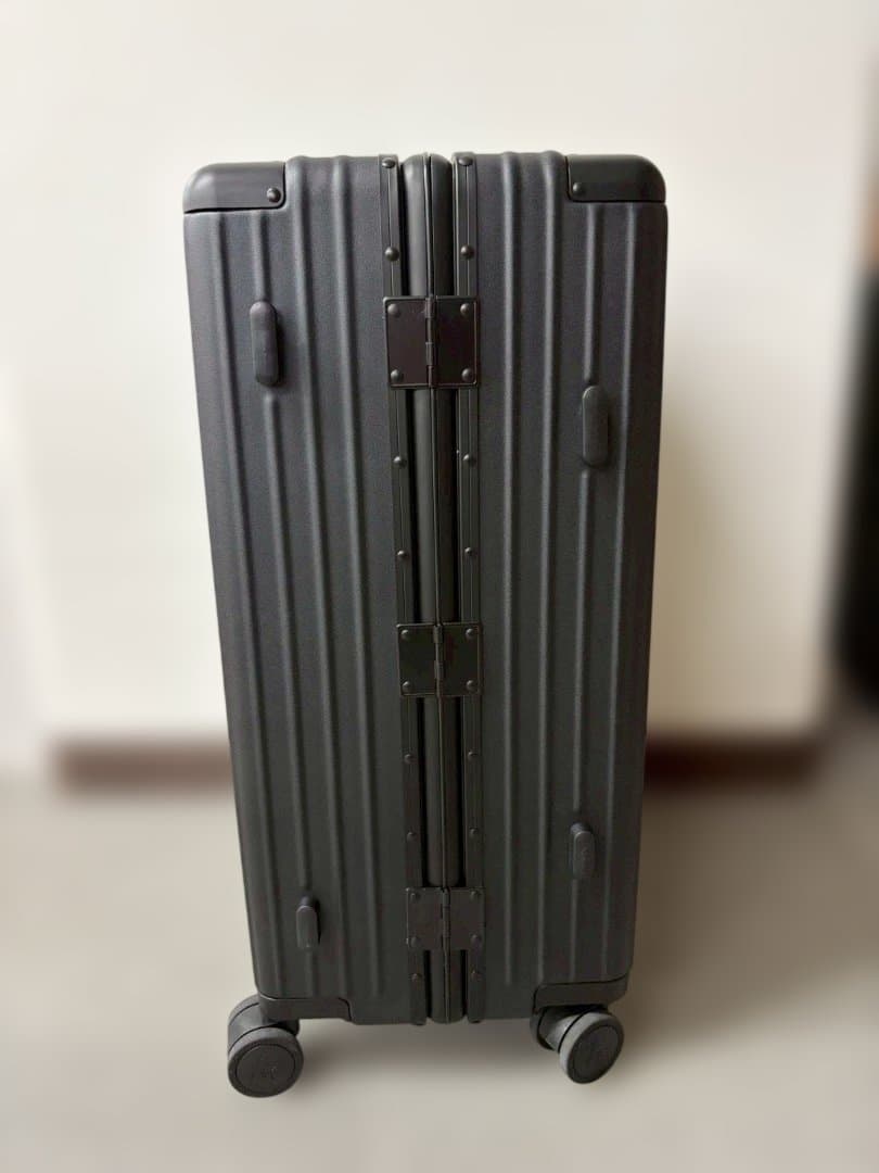 多機能キャリーケース【マットブラックMサイズ】C7