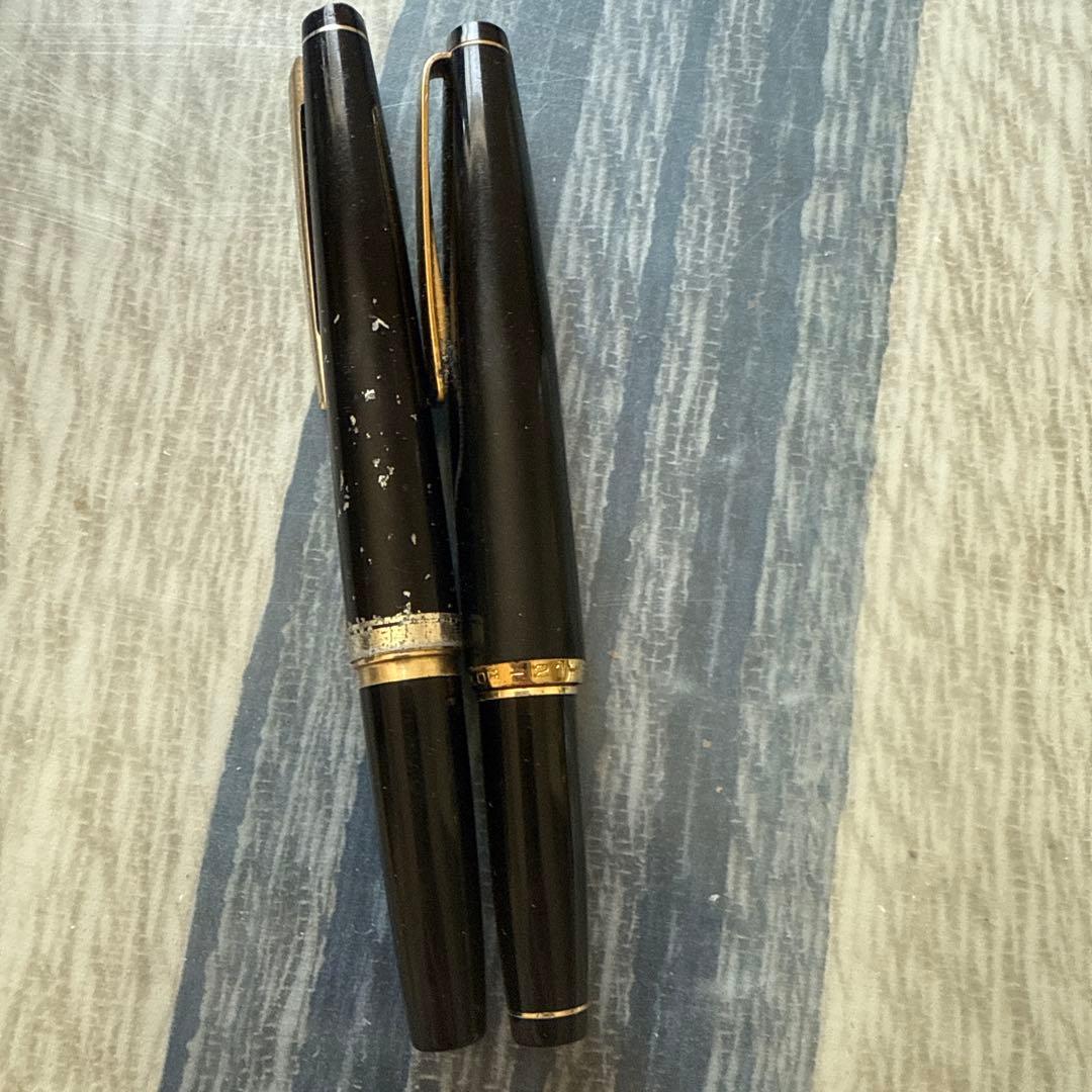 sailor セーラーペン先21kとPilot ペン先18k 万年筆2本