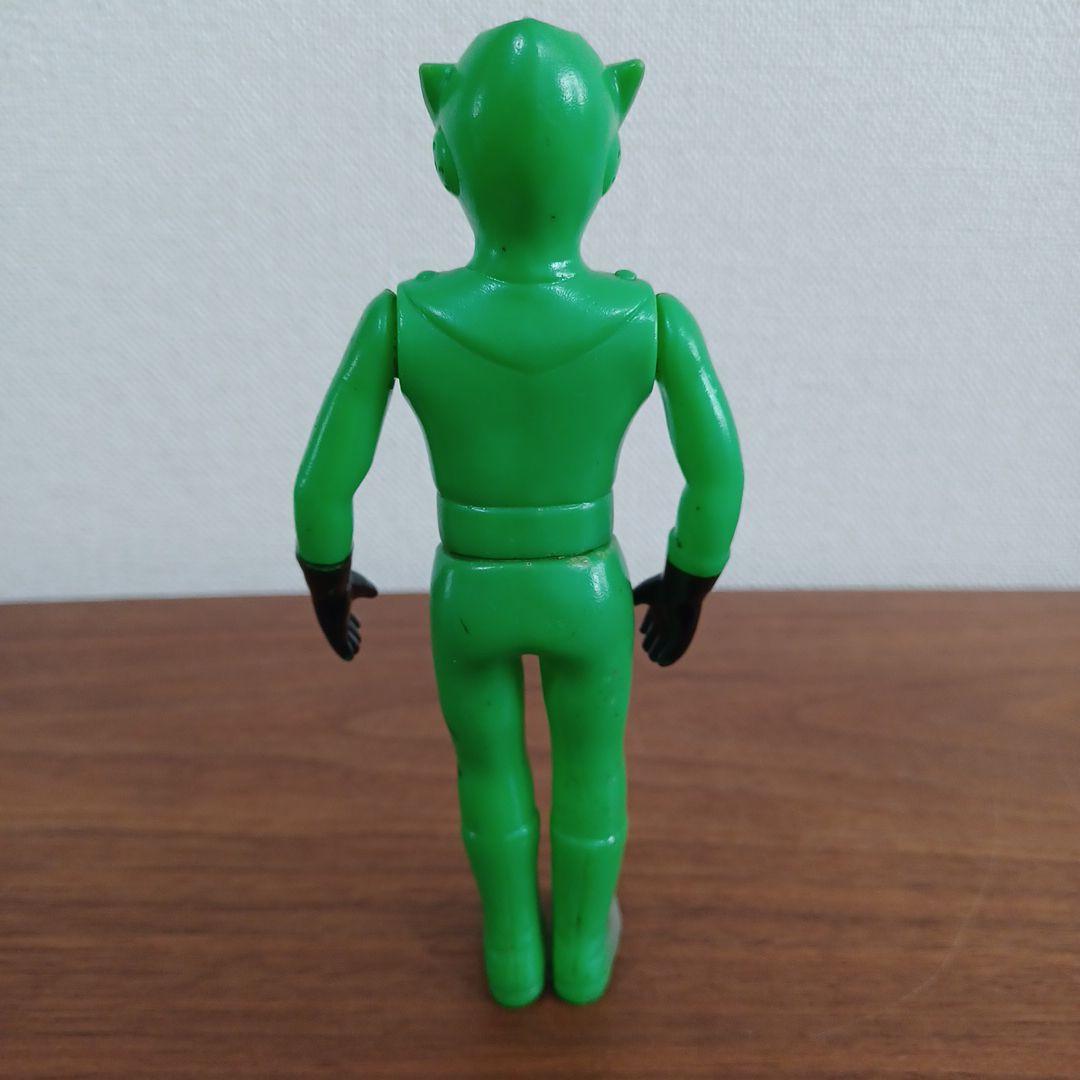 無版権　パチもの　サンダーマスク ソフビフィギュア