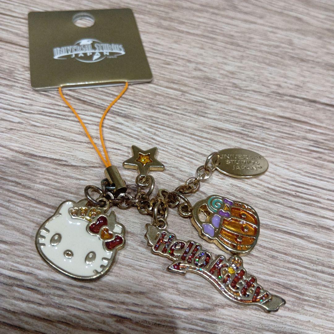USJ限定　ハローキティストラップ