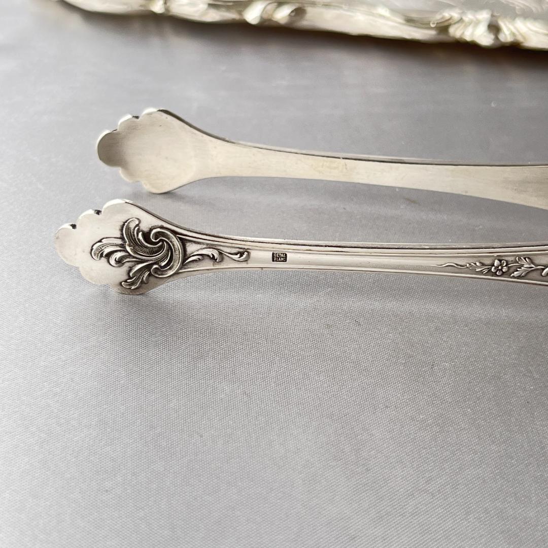 【仏蘭西】 Louis XV トング　ルイ15世様式 16cm