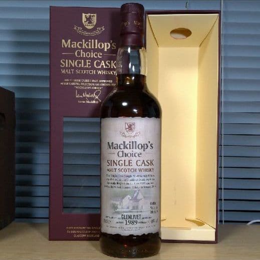 グレンリベット24年　マキロップチョイス　シングルカスク