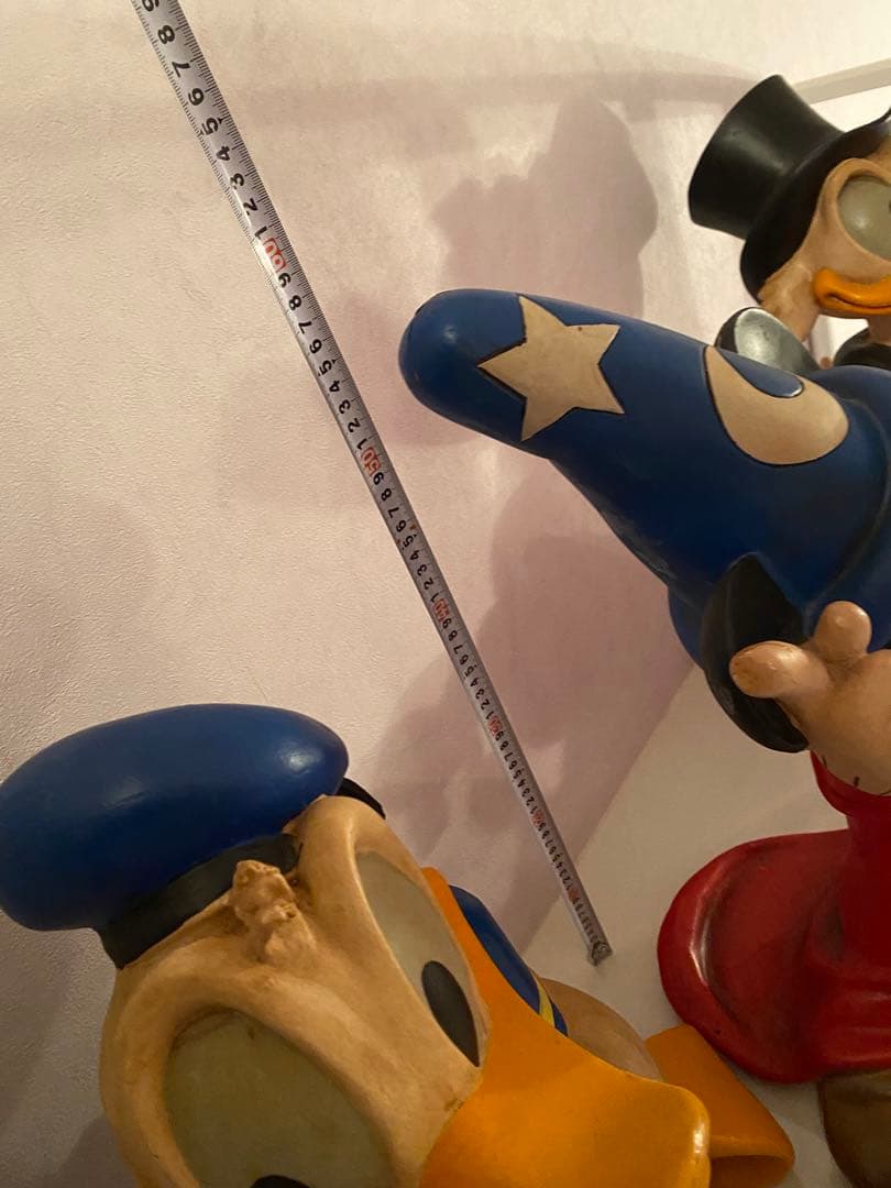 アンティーク　ミッキーマウス　ドナルド　スクルージおじさん　オブジェ