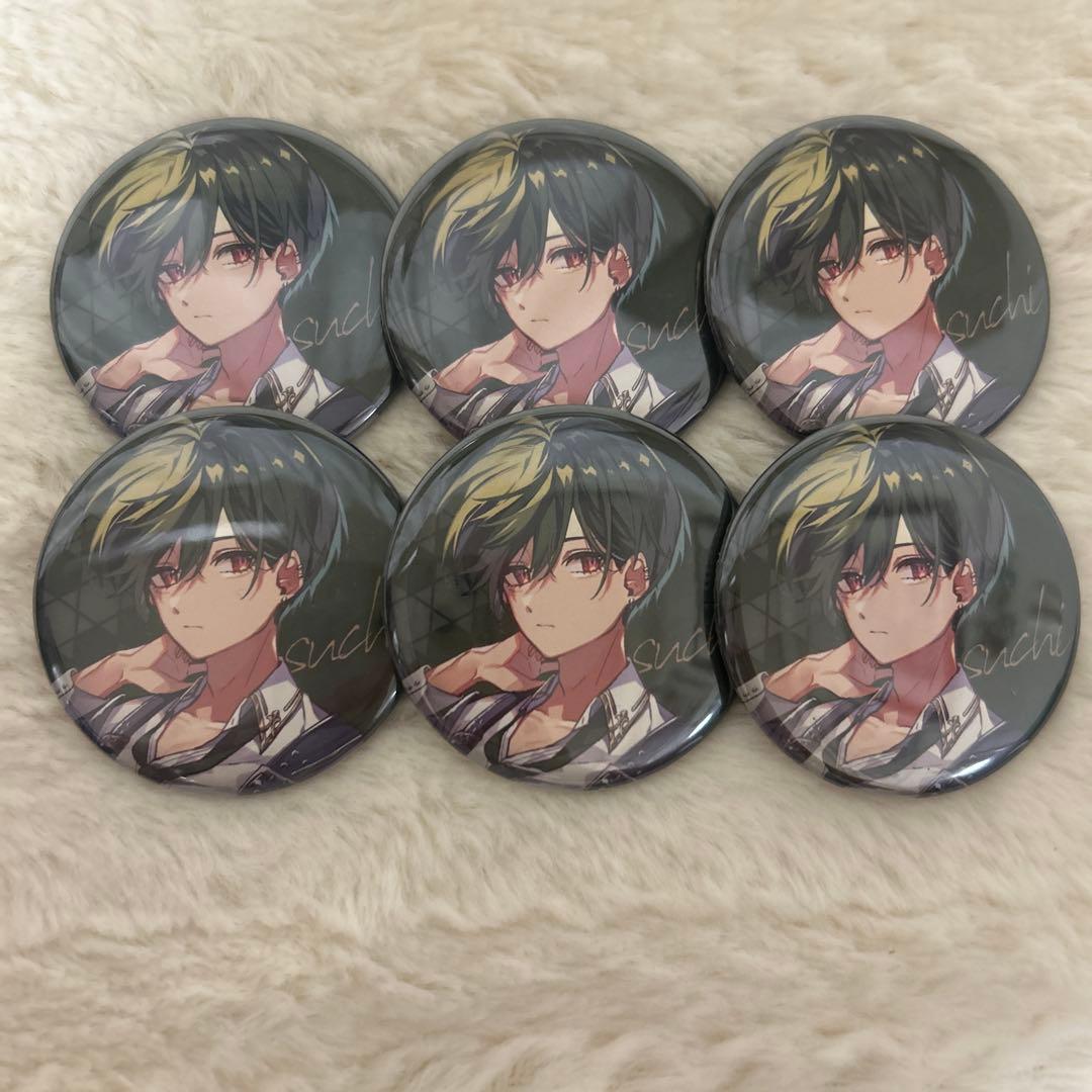 シクフォニ すち 缶バッジ 第1弾 エンファン 6点まとめ売り