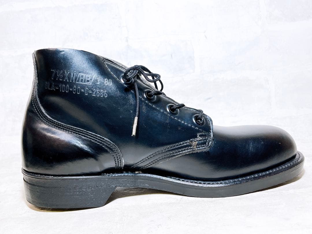 デッドストック【希少品】60's〜80's ミリタリー ワークブーツ US7.5