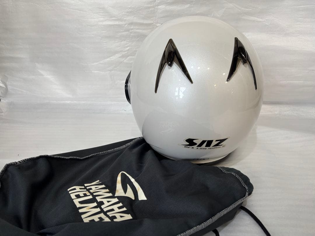 YAMAHA ZENITH ヘルメット ホワイト 収納袋付き