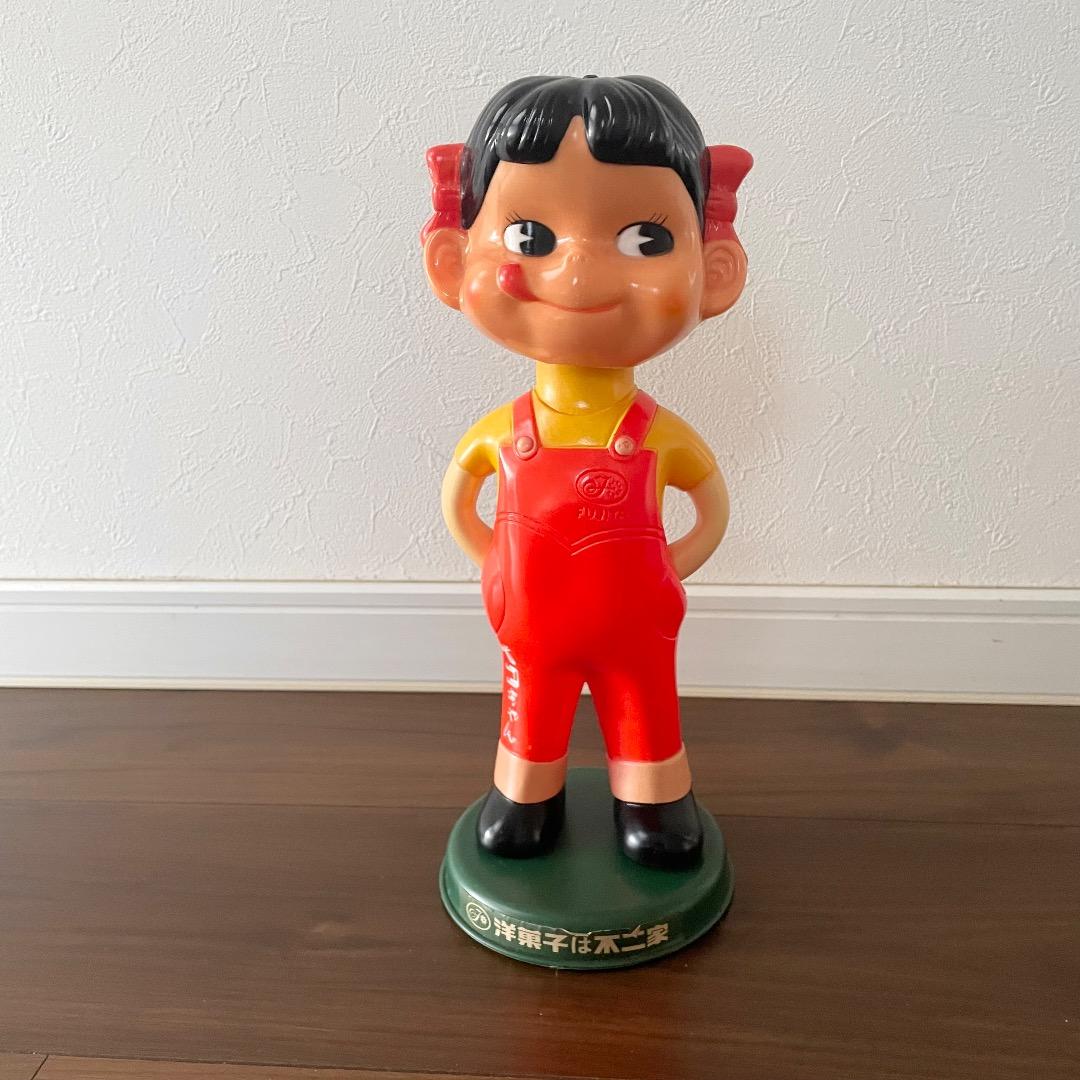 ペコちゃん　不二家　首振り人形　首振りペコちゃん　昭和レトロ　レトロポップ