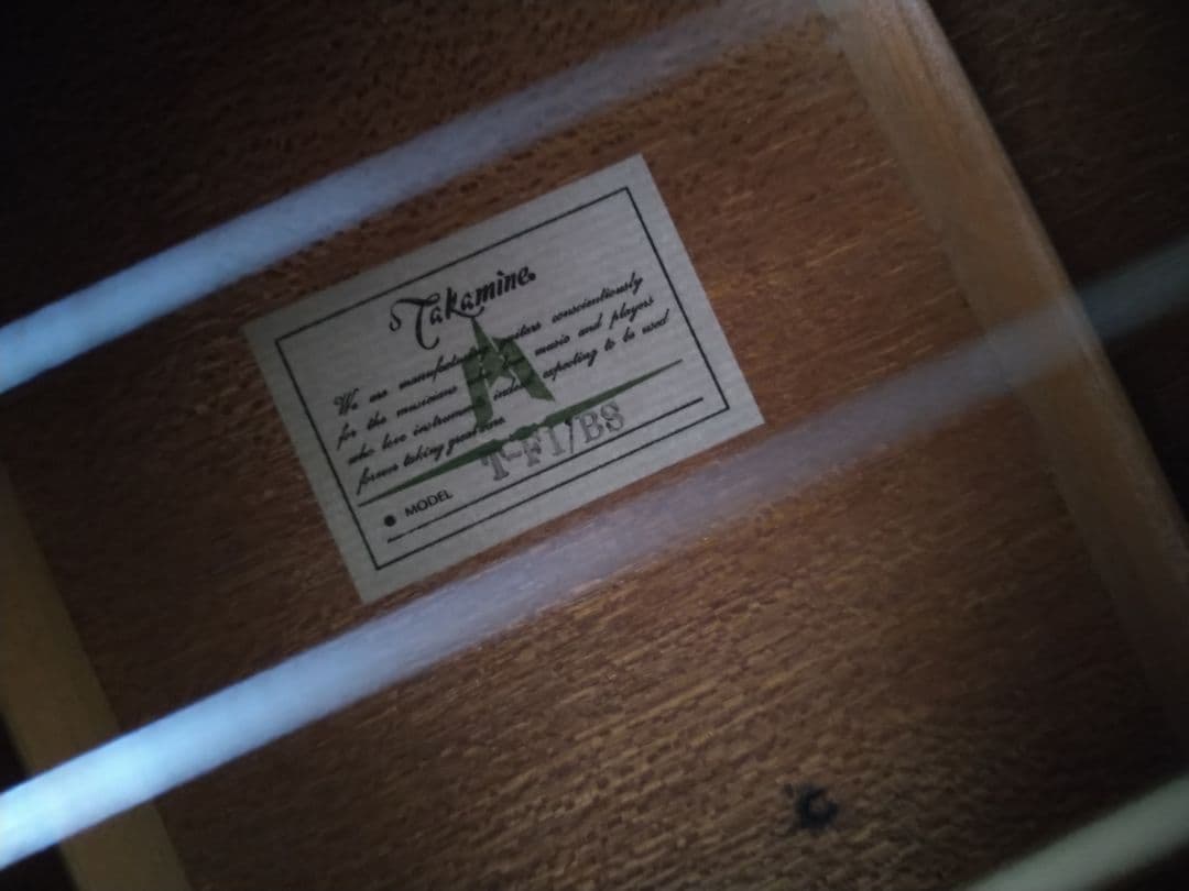 TAKAMINE T-F1/BS アコギ