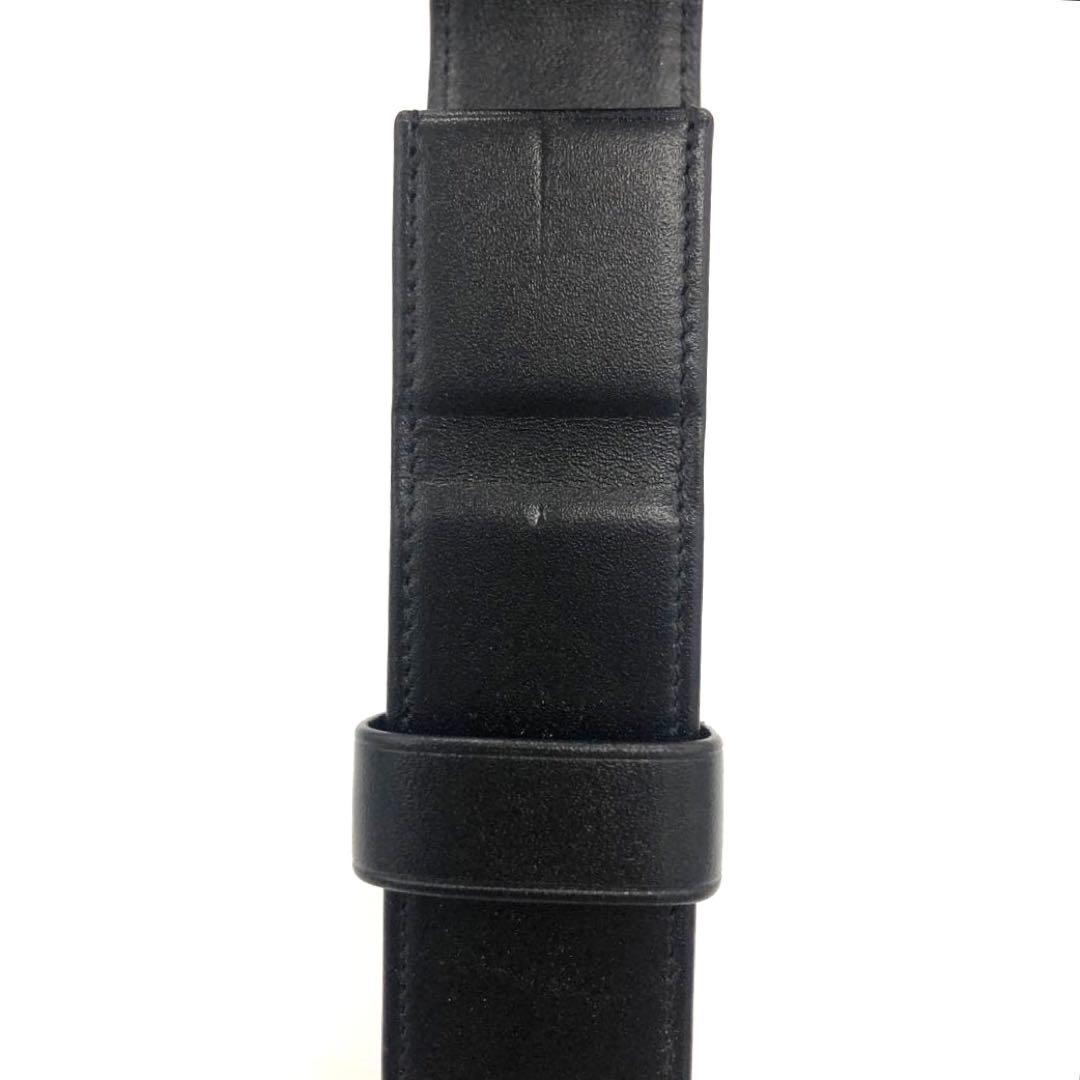 未使用級✨モンブラン マイスターシュテュック　レザー　ペンケース ブラック