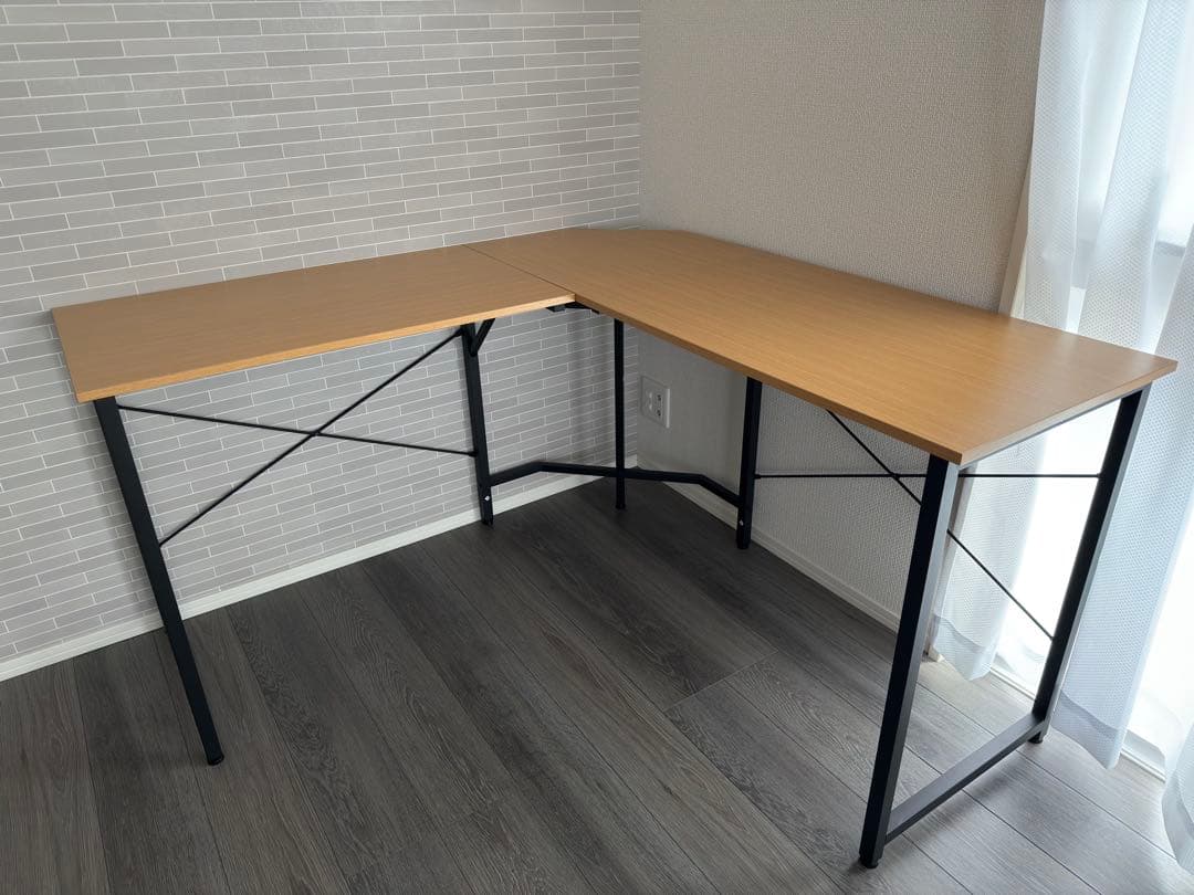 ニトリ　L字型コーナーデスク