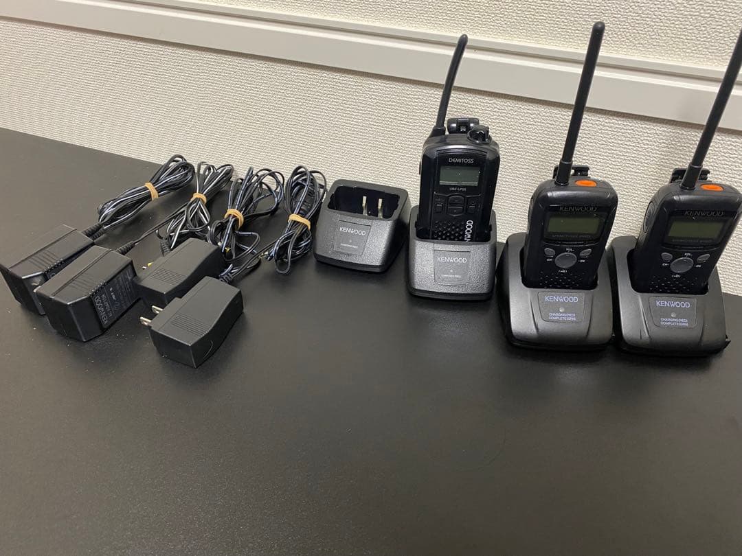 KENWOOD DEMITOS トランシーバー 3個セット